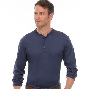 L.L.Bean Pima, Traditional Fit Long-Sleeve Henley